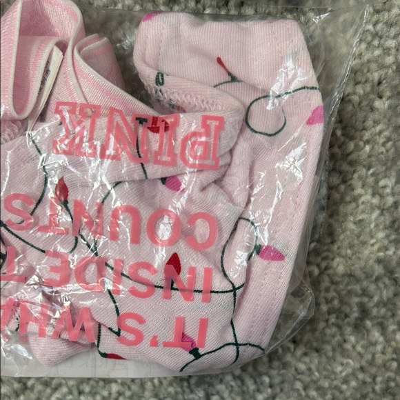 PINK Victoria's Secret Panties Set - Pink & Black - Picture 5 of 7